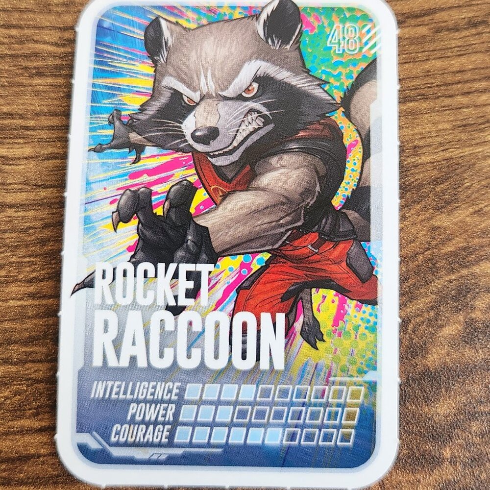 Loblaws Marvel Card - 48 Rocket Raccoon - MAKE A BUNDLE!!